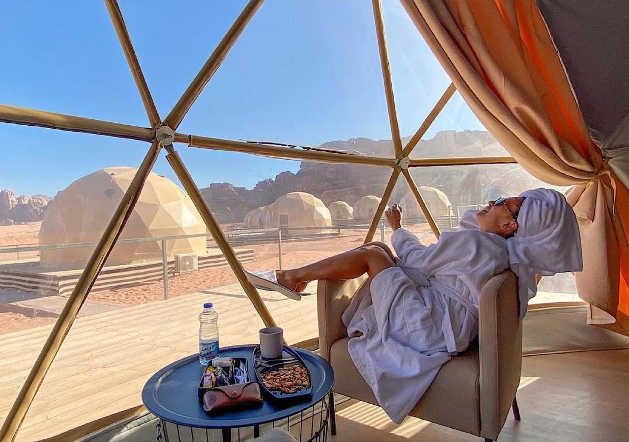 Banyan Luxury Rum Camp Wadi Rum Eksteriør bilde